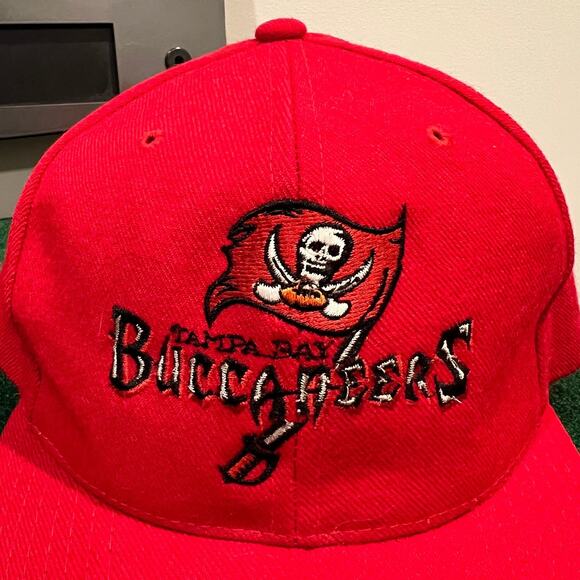 Vintage Tampa Bay Buccaneers Snapback Hat Football Buccs Headmasters Dada - Picture 3 of 9